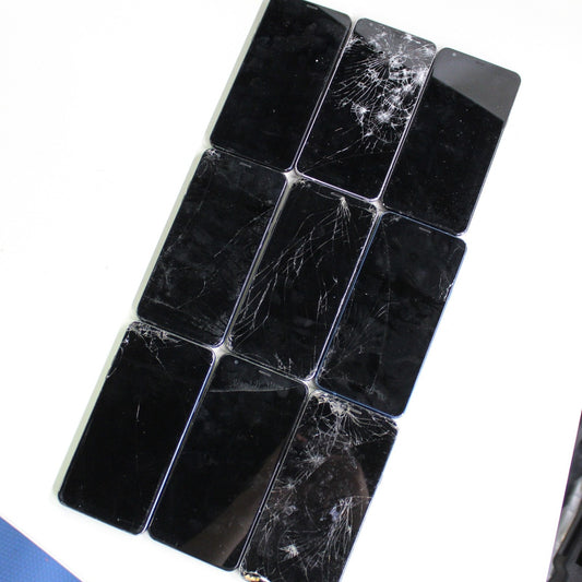 Vintage LG Stylo 4 Mix Smartphone Black Lot of 9 For Parts ASIS
