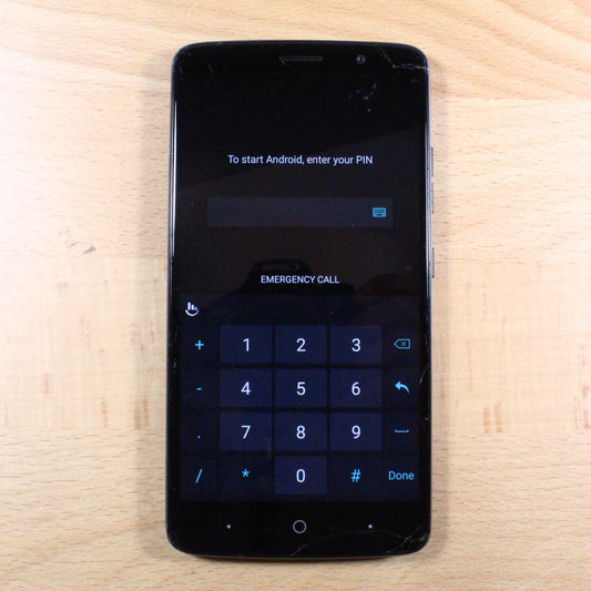 MAX XL N9560 Gray Smartphone For Parts #336
