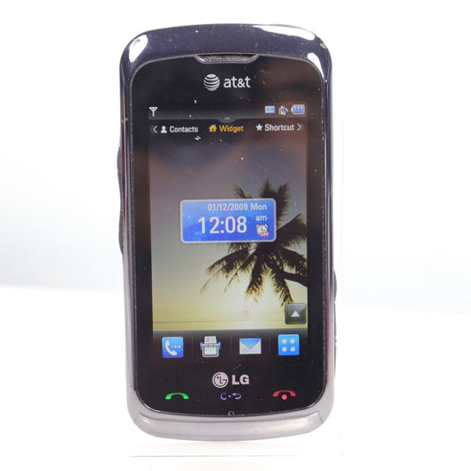 Vintage Touch Screen Phone LG Encore T-Mobile 3G GT550 32MB Black