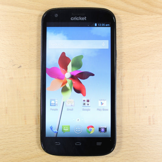 ZTE Grand X Z777 Cricket Smartphone Black Used Good