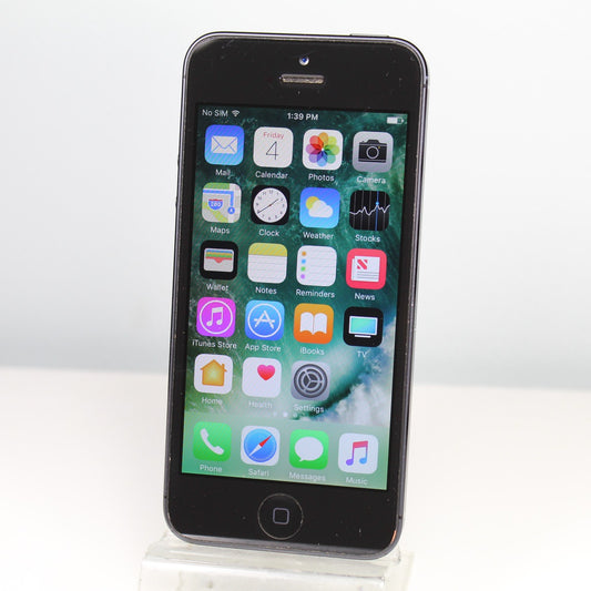 Vintage Apple iPhone 5 A1428 AT&T 4G LTE Smartphone Black 32GB Collectible