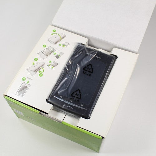 Rare Vintage Sony Ericsson Xperia X8 Smartphone Android Black Genuine In Box