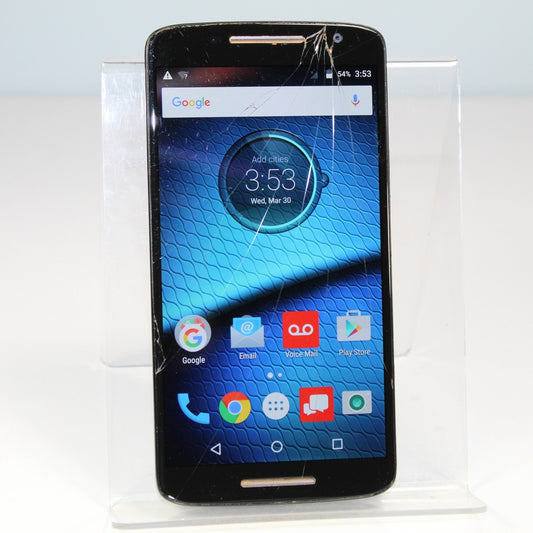 Motorola DROID MAXX 2 XT1565 Verizon Smartphone Gray 16GB For Parts Repair