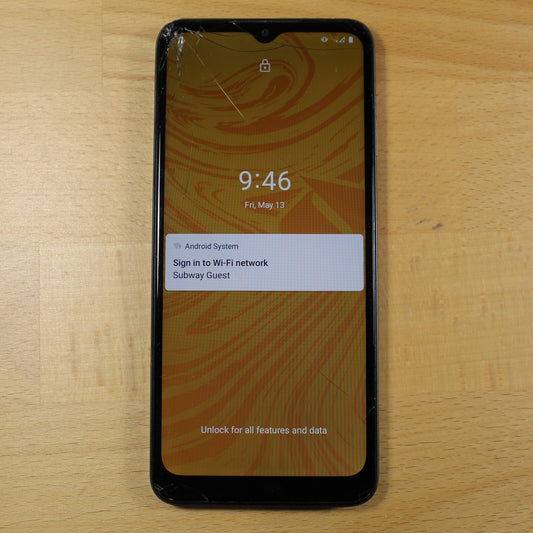 T-Mobile Revvl 32 GB Gray (T-Mobile) For Parts Untested