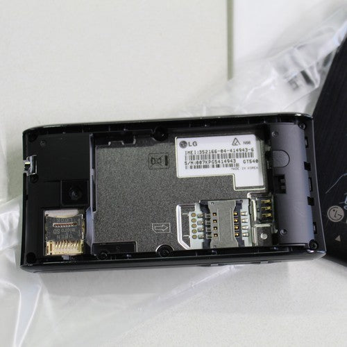 Rare Vintage LG Optimus GT540 Black Phone International In Box Collectible