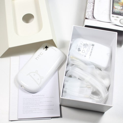 Rare Vintage HTC Tattoo A3288 Phone White In Box Complete 2009 Vodafone