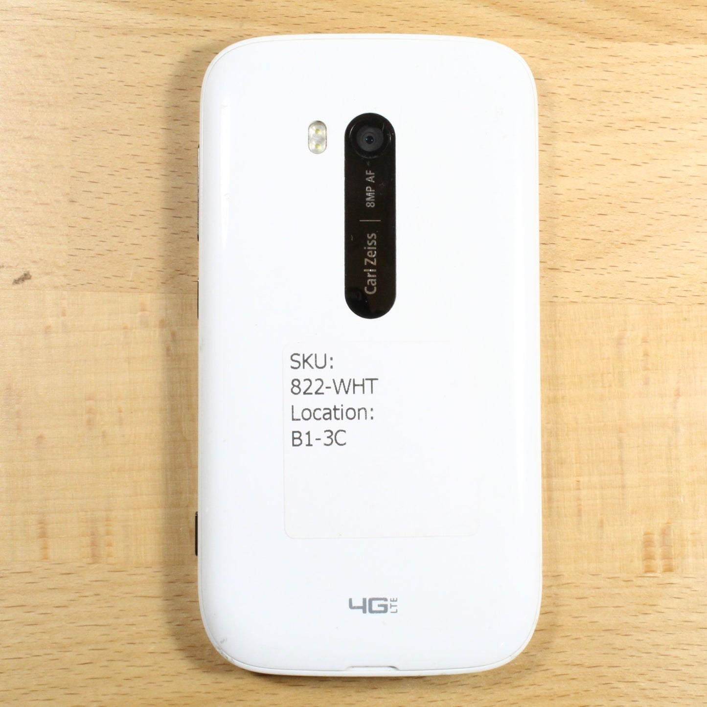 Nokia Lumia 822 White Smartphone Good #402