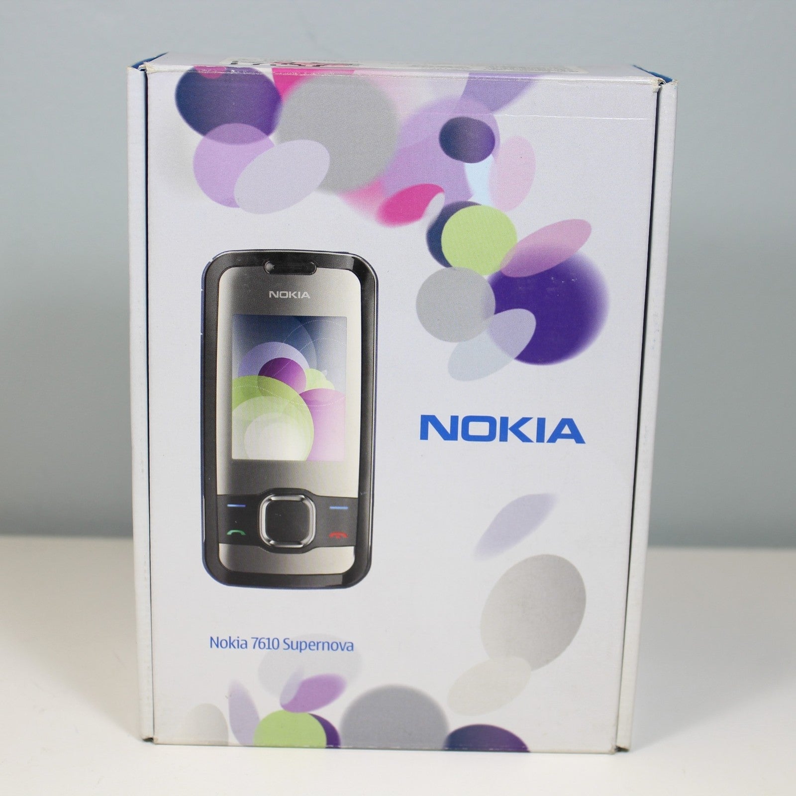 Rare Vintage Nokia 7610 Supernova Movistar White Phone International In Box