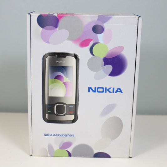 Rare Vintage Nokia 7610 Supernova Movistar White Phone International In Box