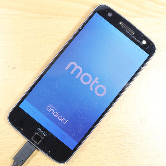 Motorola Moto Z 32GB Smartphone Black XT1650 For Parts #156