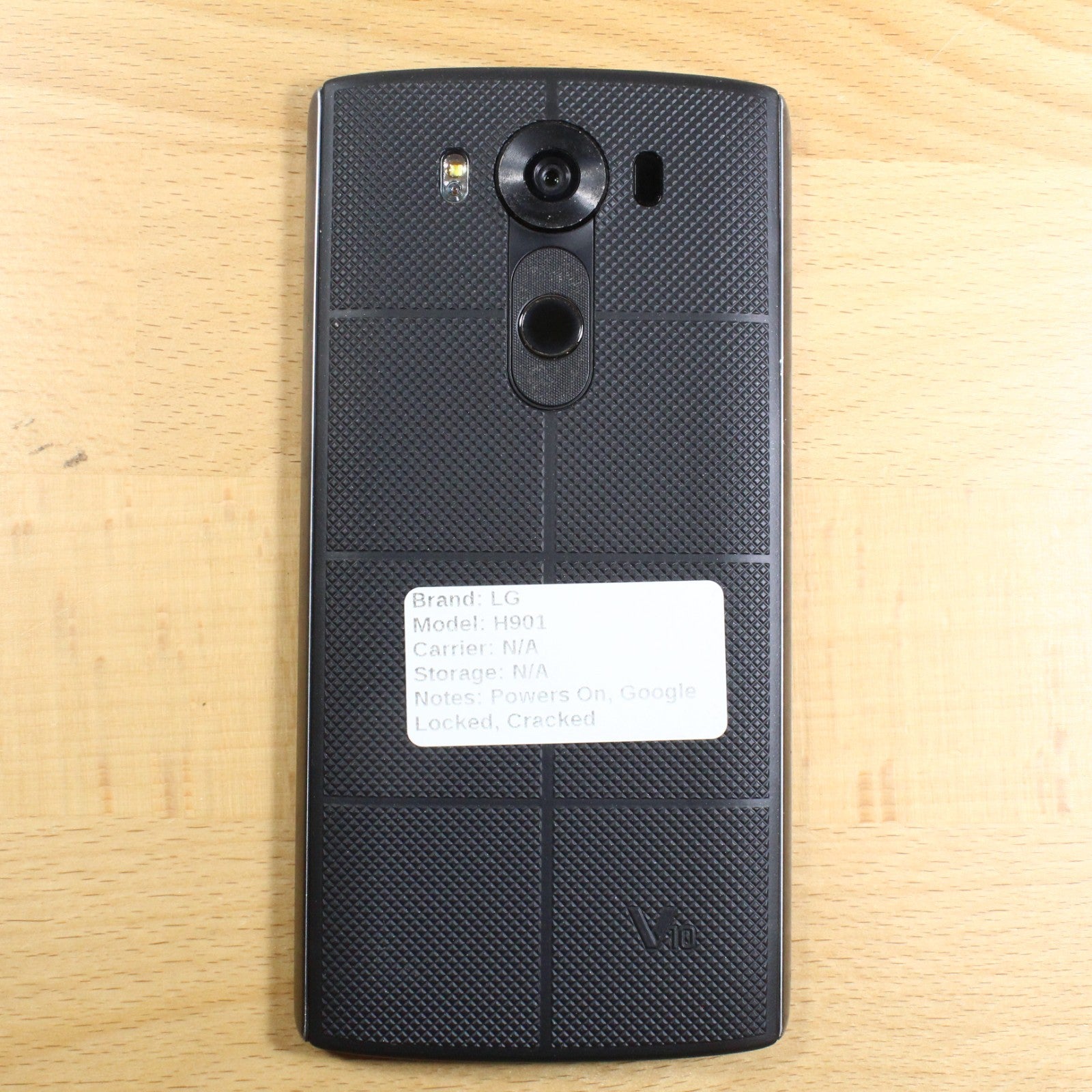 LG V10 H901 Black Smartphone For Parts #368