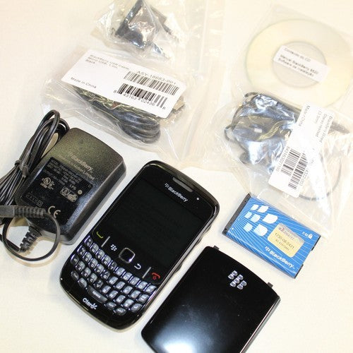Rare Vintage Blackberry Curve 8520 Claro Phone WiFi Black In Box International