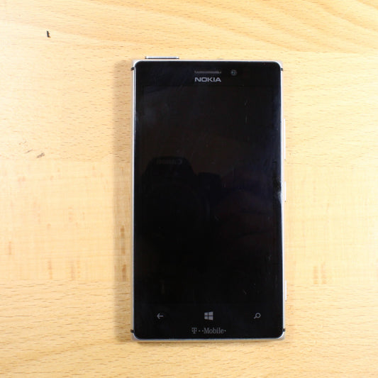 Nokia Lumia 925 T-Mobile White Smartphone For Parts #394
