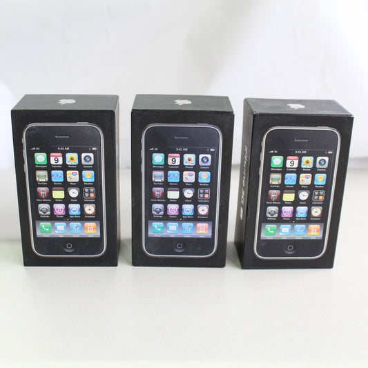   Apple iPhone 3GS A1303 Smartphone Replacement Box - Original  (Lot of 3)  