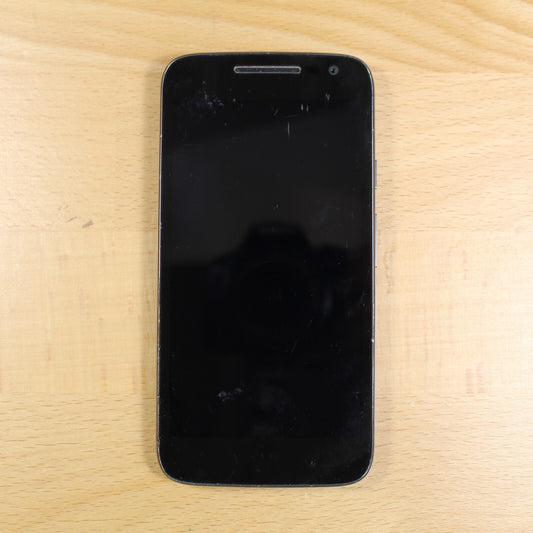 Motorola Moto G Play XT1609 Verizon 16GB Black Smartphone For Parts #206