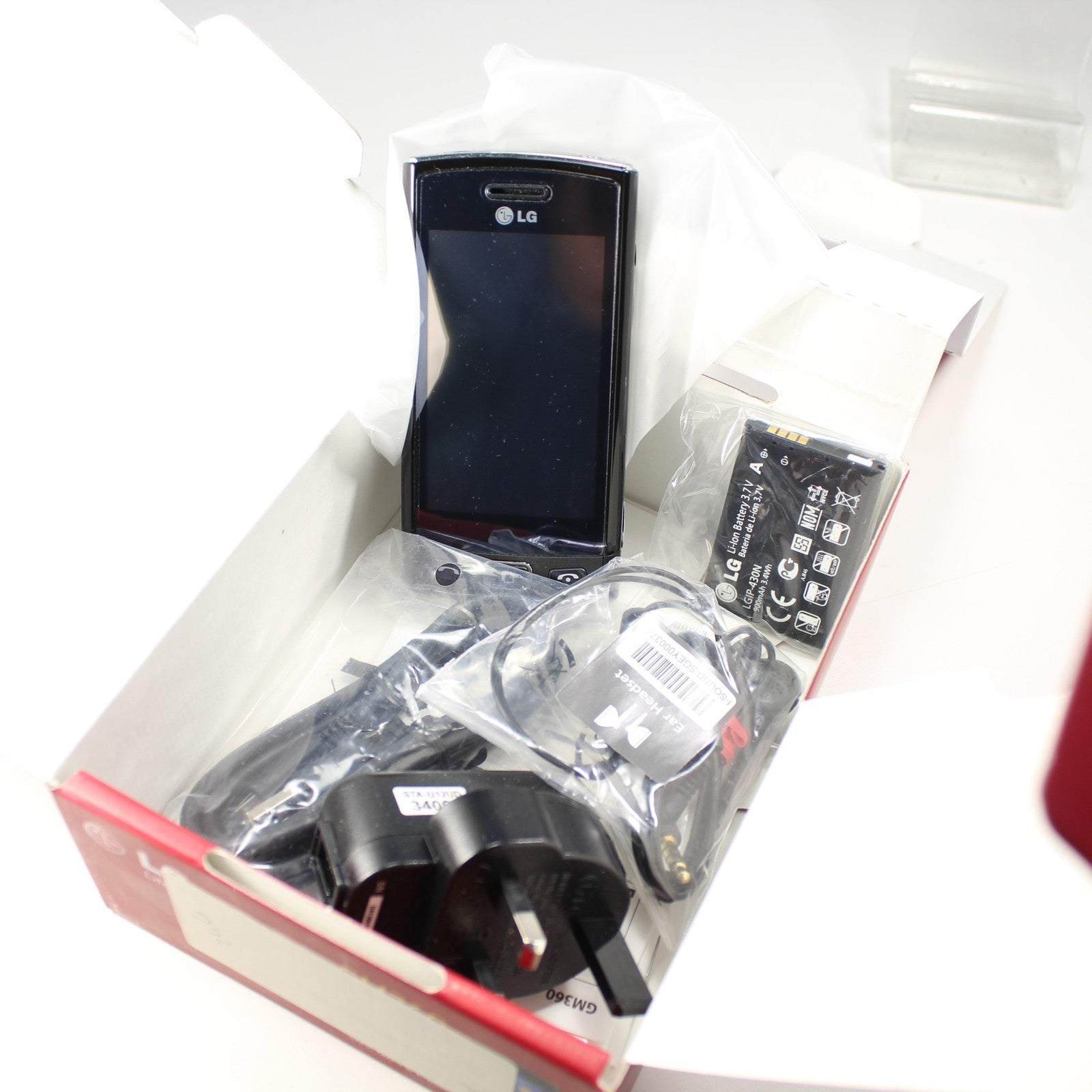 Rare Vintage LG GM360 T-Mobile Smartphone 2G Black 2010 In Box