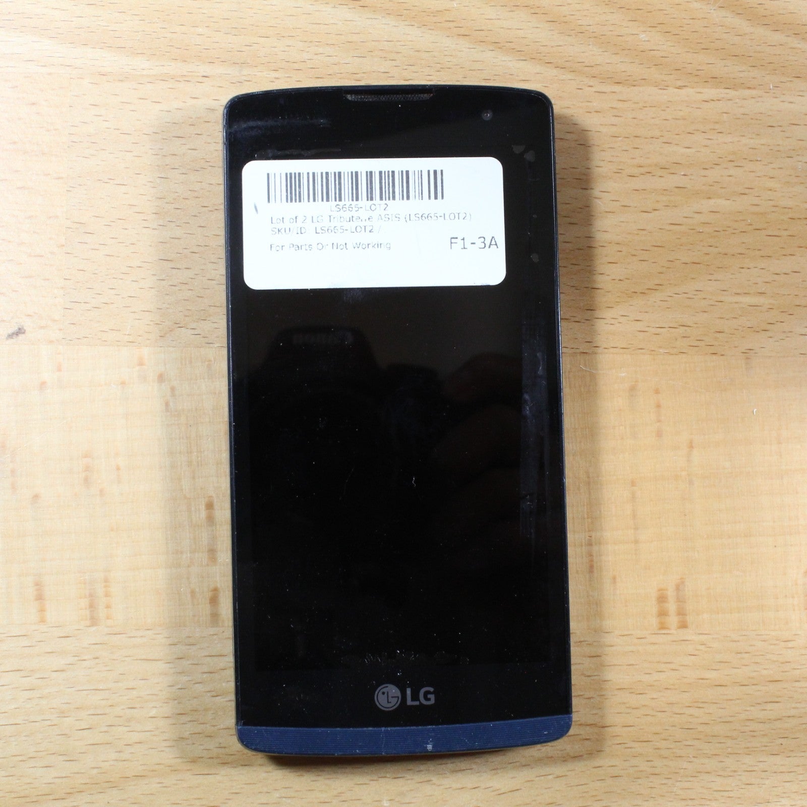 LG Tribute LS665 Blue Smartphone For Parts #349