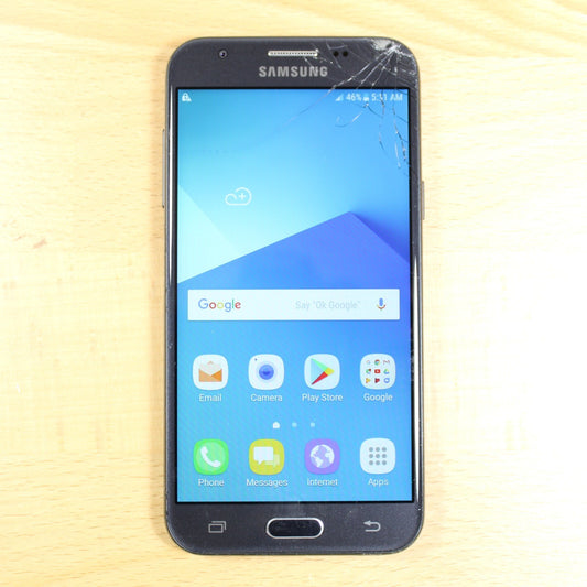 Samsung Galaxy J3 Prime T-Mobile SM-J327T1 16GB Smartphone Black Good #152