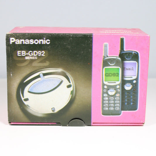 Rare Vintage Panasonic EB-GD92 International Silver In Box Collectible
