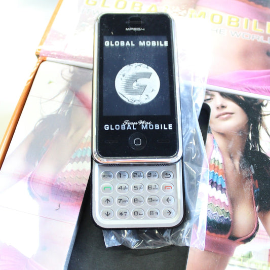Unlocked World Wide Phone Global Mobile G1400 International Dual Sim In Box