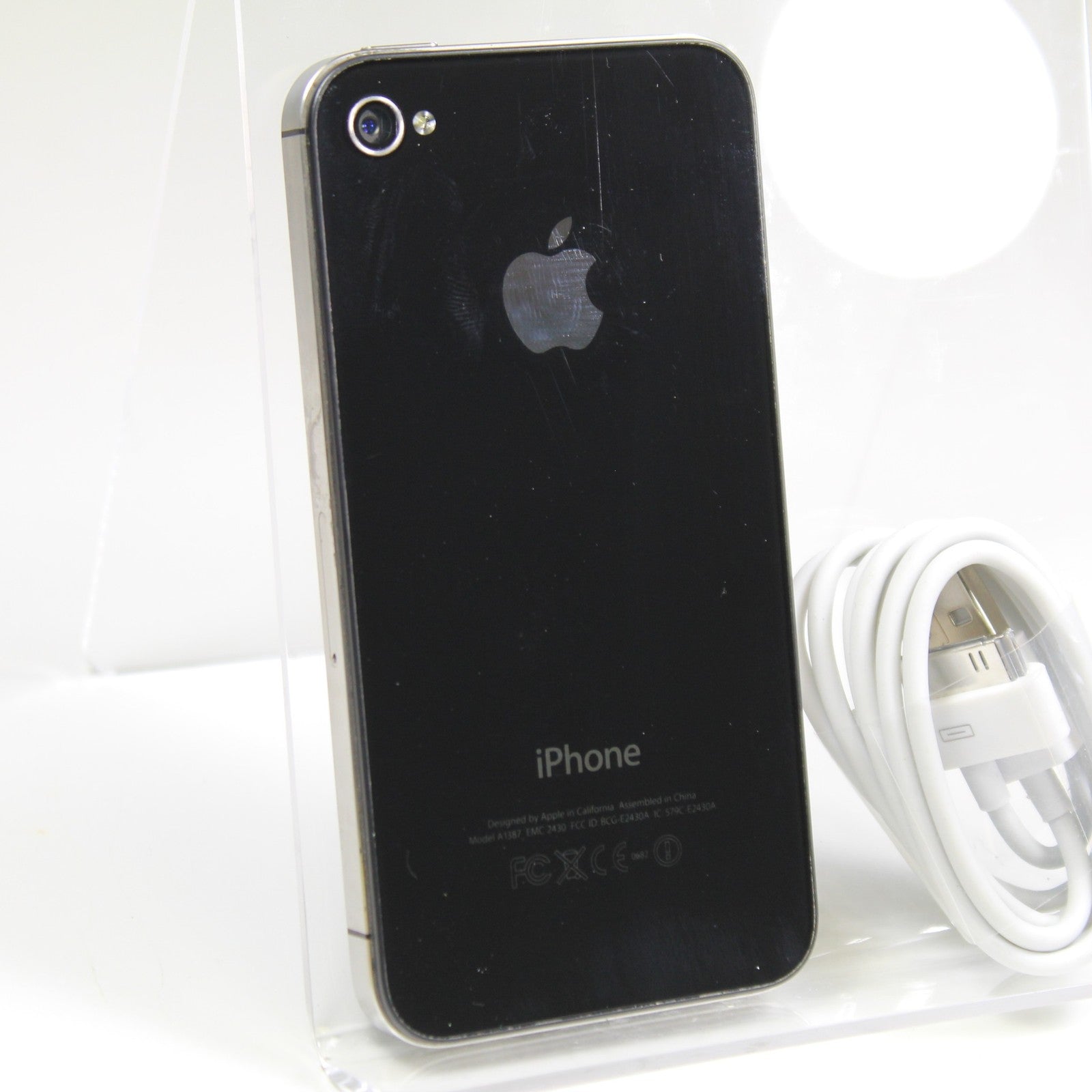 Vintage Apple iPhone 4S A1387 Smartphone 3G Black 32GB IOS In Box