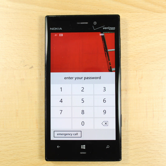 Nokia Lumia 928 rm-860 Verizon Smartphone Black For Parts #265