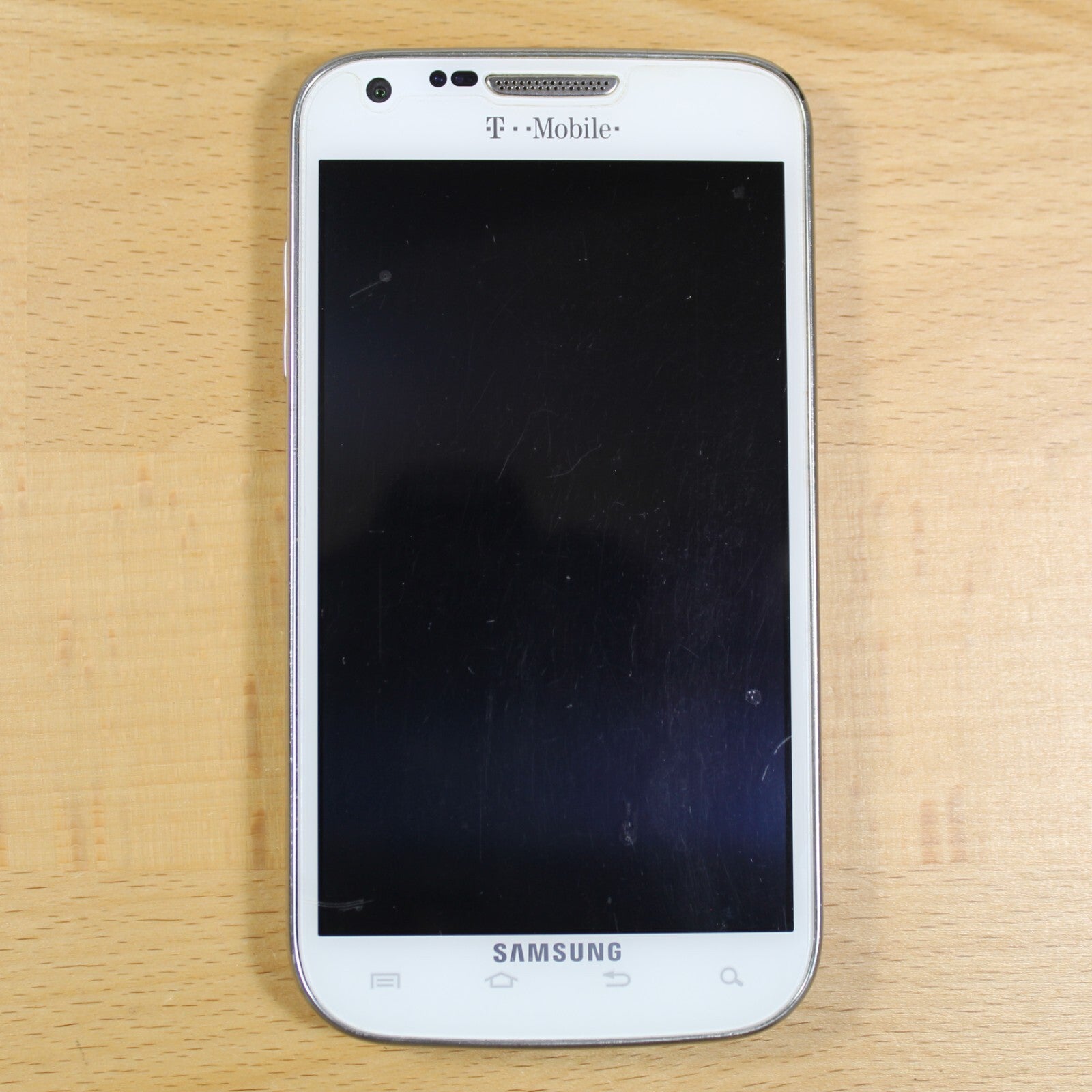 Samsung Galaxy S2 T-Mobile 16GB Smartphone White For Parts #100