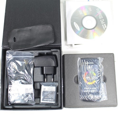 Rare Vintage Samsung Jet S8000 Rose Black Phone GSM In Box Complete Internationa