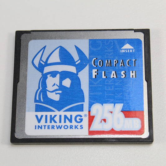 Vintage Viking Interworks Compact Flash Memory Card 256MB For Camera or Audio