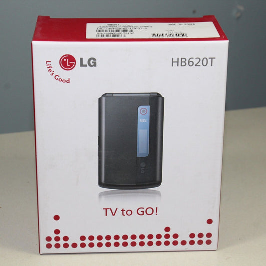 Rare Vintage LG HB620T Unlocked Triband Phone Mobile Television In Box Collect