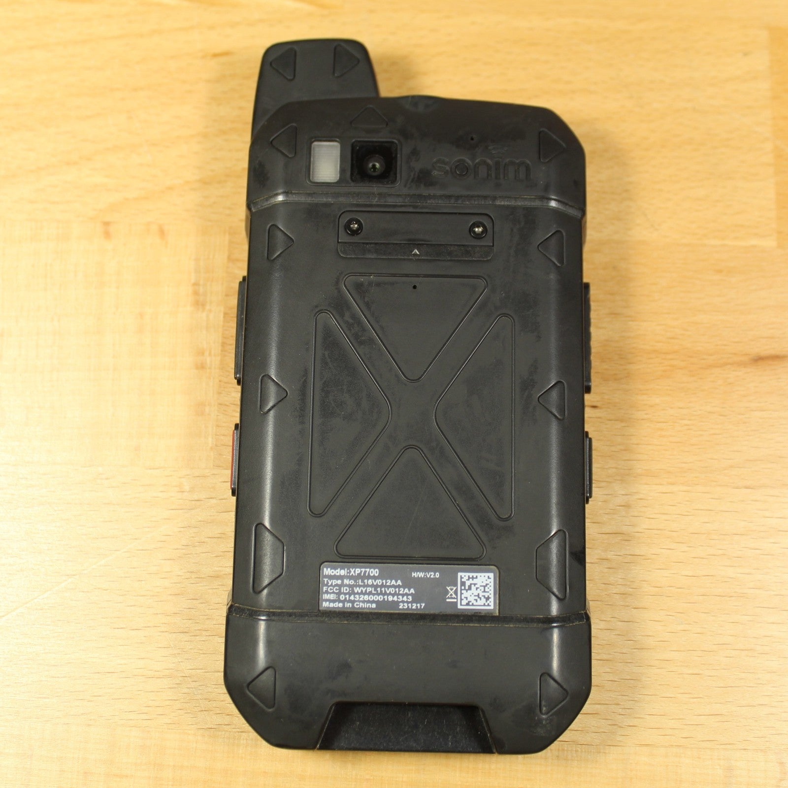 SONIM XP7700 Rugged Smartphone Locked ASIS For Parts or Repair