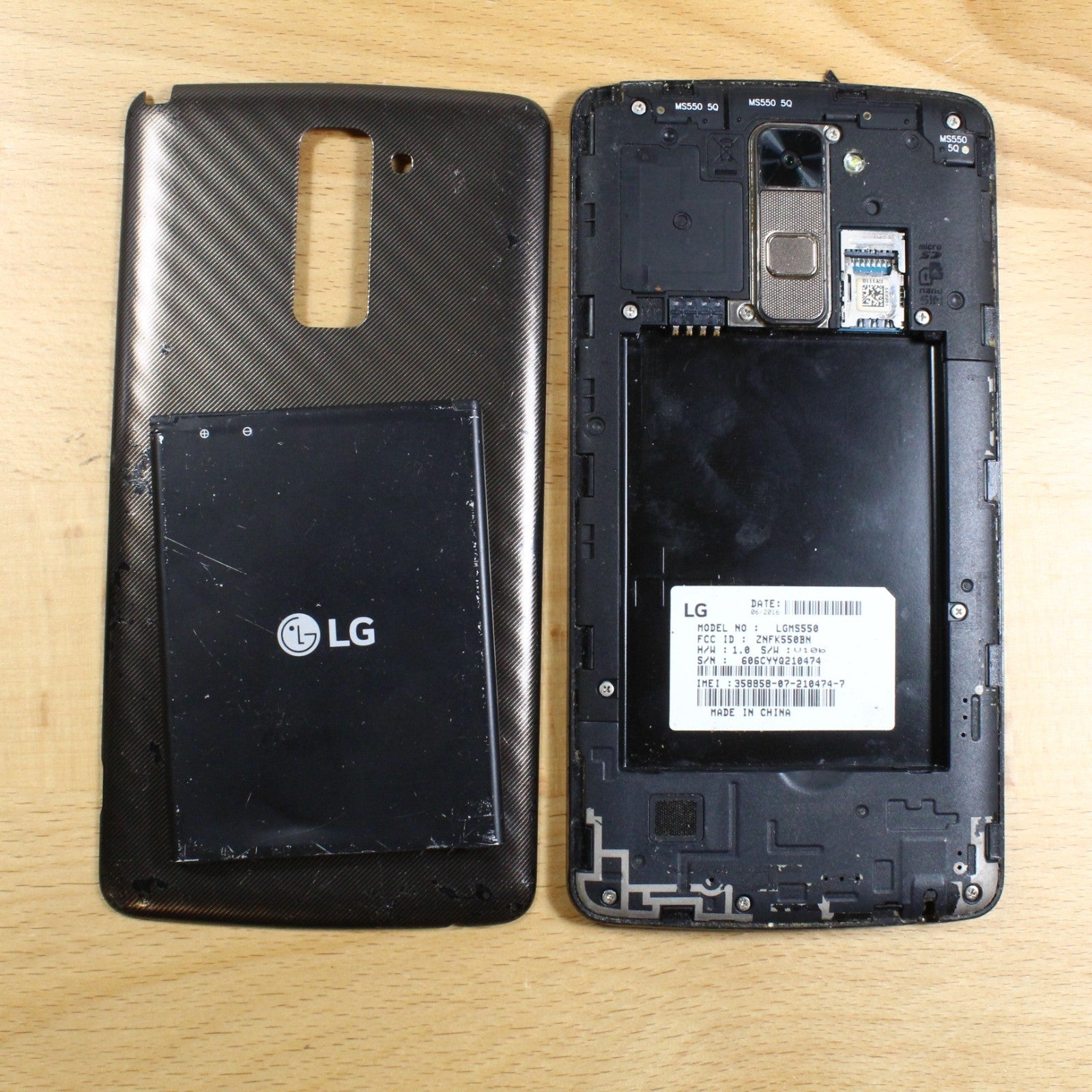 LG Stylo Plus 2 MS550 Smartphone For Parts #376