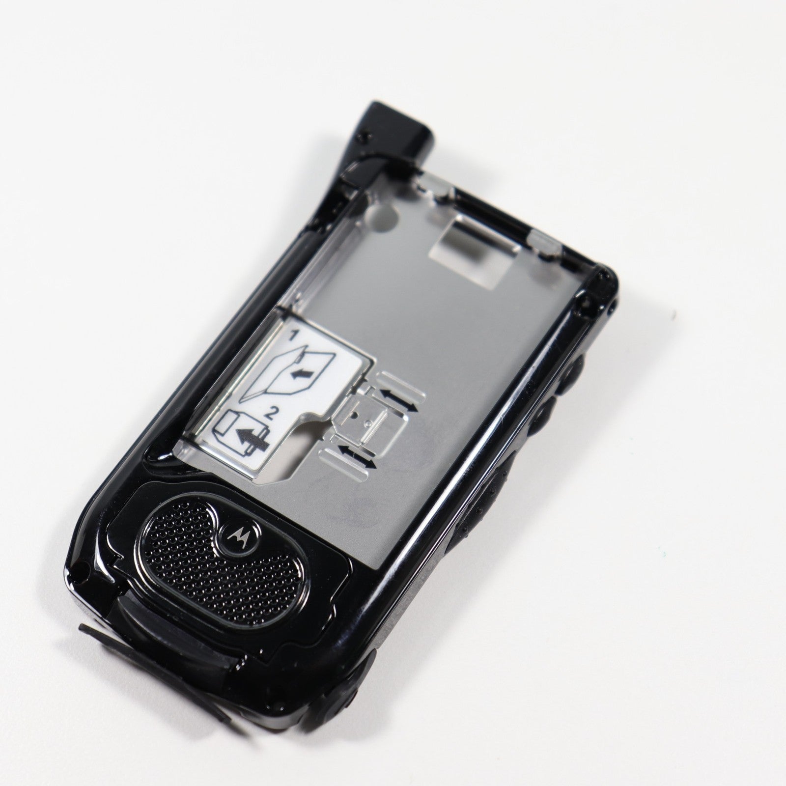 New Motorola i860 Back Housing W/Speaker Replacement OEM Part - iDen Radio