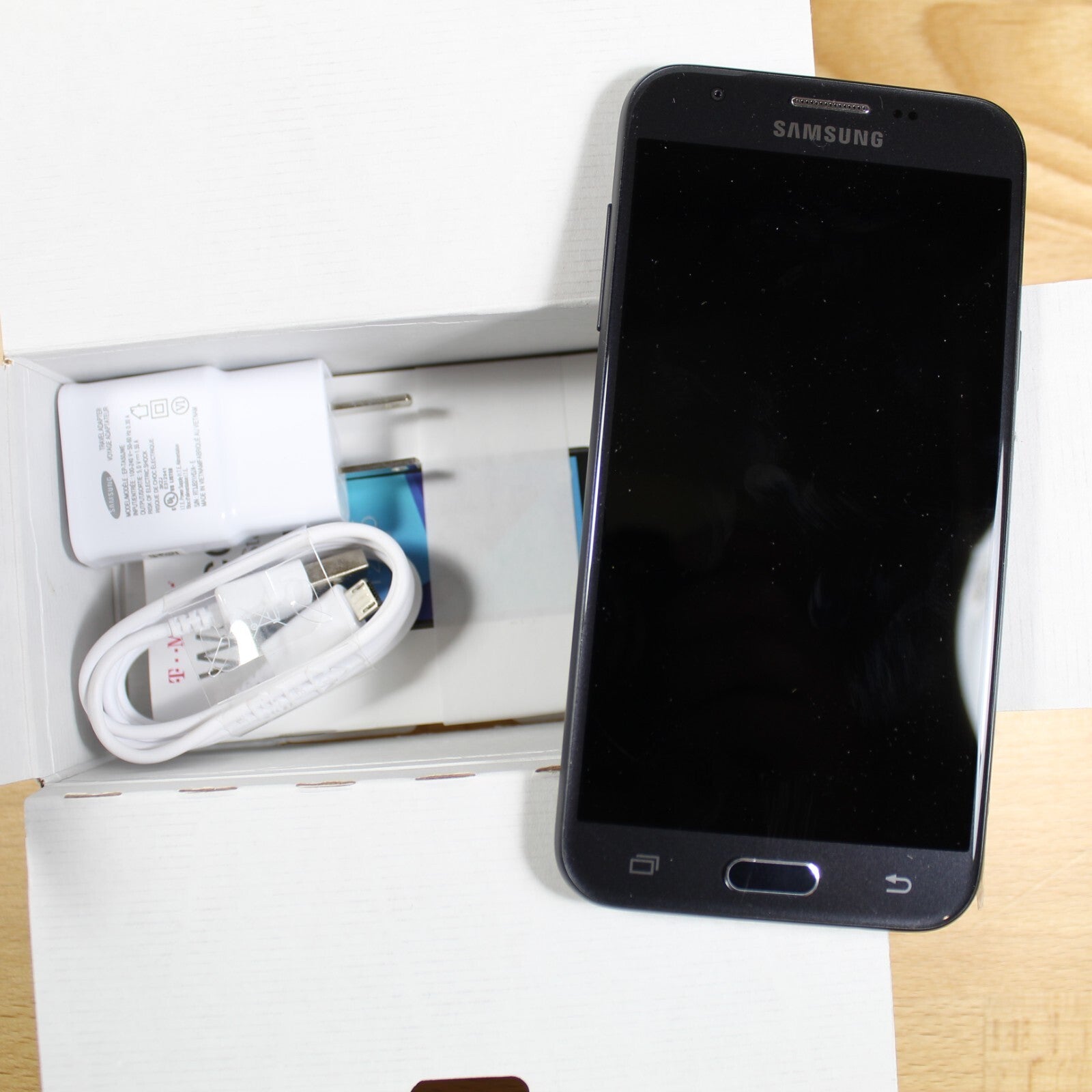 Samsung Galaxy J3 Prime - 16 GB - Black (T-Mobile) For Parts Untested