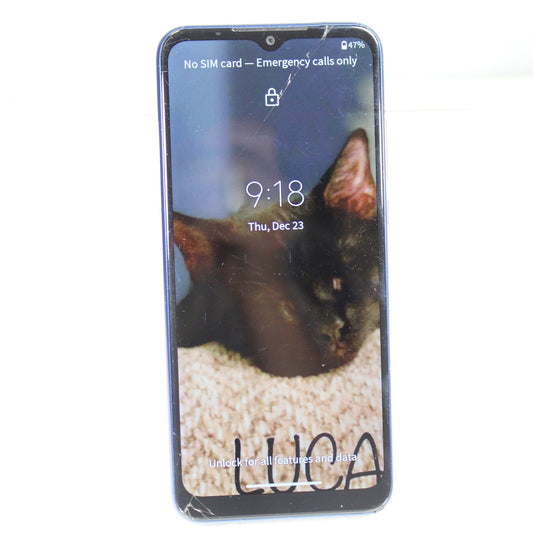 Moto G Play 2021 Xfinity Mobile Smartphone Blue 32GB For Parts Repair