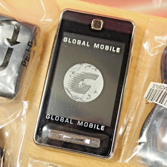 Unlocked World Wide Phone Global Mobile G300 International DUAL SIM Black