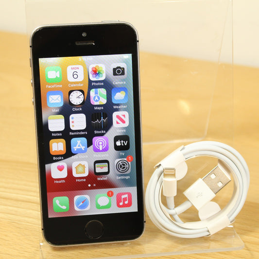 Unlocked Vintage Apple iPhone SE 1st Gen A1662 4G LTE Smartphone Space Gray 64GB