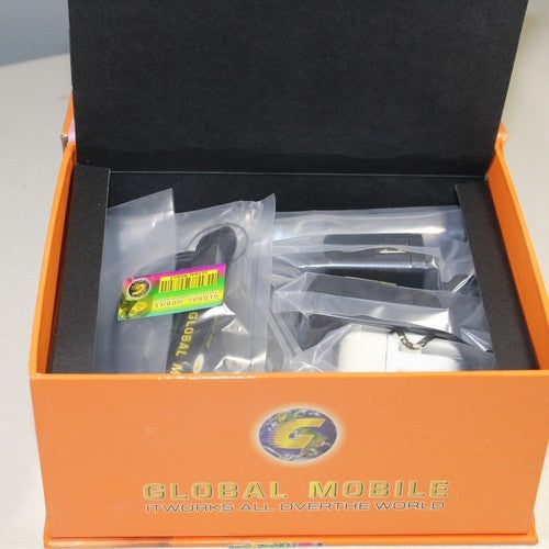Unlocked World Phone Global Mobile G1200 S Silver New In Box CECT M188 In Box