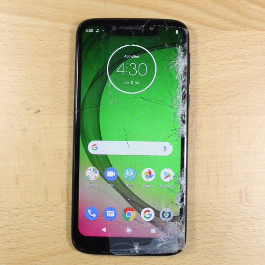 Motorola Moto G7 Play XT1952-4 Smartphone 32GB Black For Parts