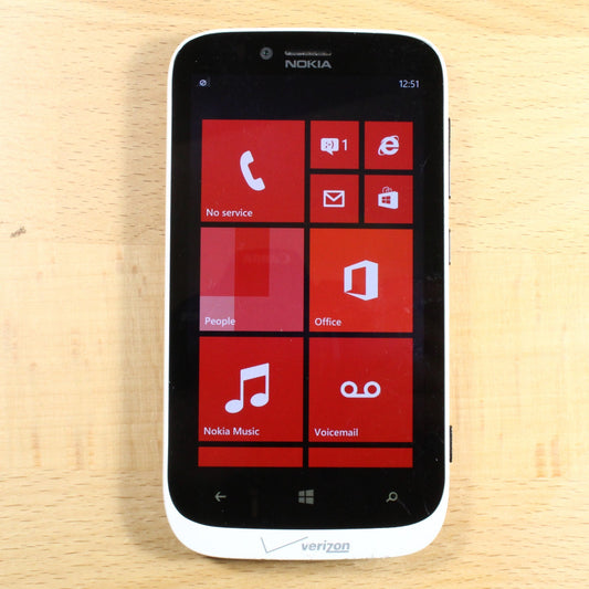 Nokia Lumia 822 White Smartphone Good #402