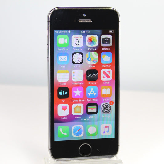 Vintage Apple iPhone 5s A1533 4G LTE Smartphone Space Gray 32GB Collectible