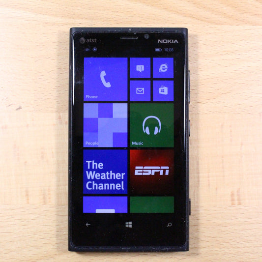 Nokia Lumia 920 RM-820 Black Smartphone Good #306