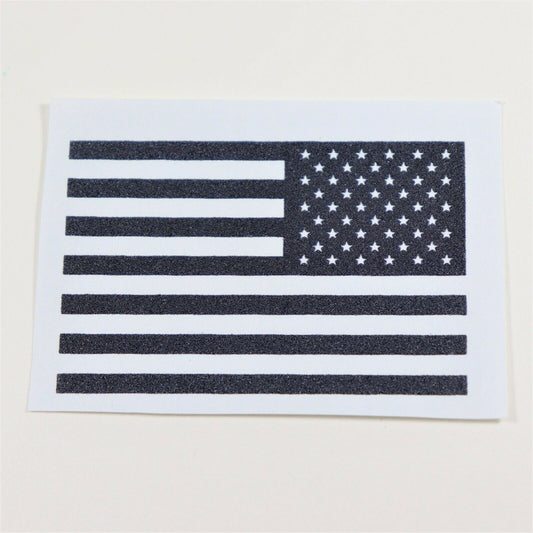 3 X 2 U.S.A Flag Iron On Decal - For Jackets, Shirts, Hats - DIY Project 