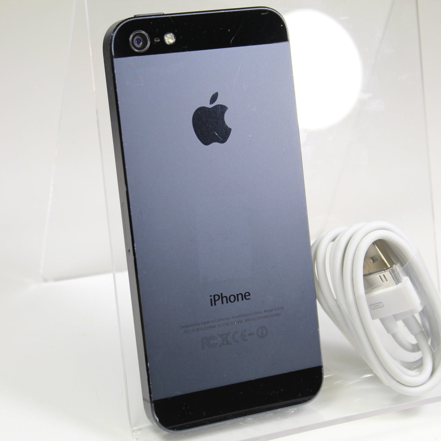 Vintage Apple iPhone 5 A1428 Unlocked Smartphone 4G LTE Black 16GB IOS 10.3.4