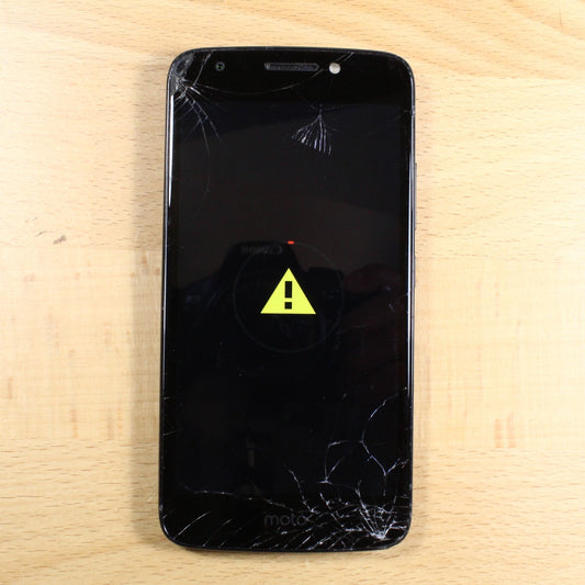 Motorola Moto E4 XT1766 Black Smartphone For Parts #406