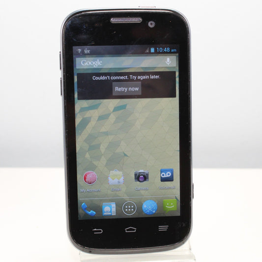 Vintage Classic Phone ZTE AWE (Virgin Mobile) 3G Smartphone N800 Black 8GB