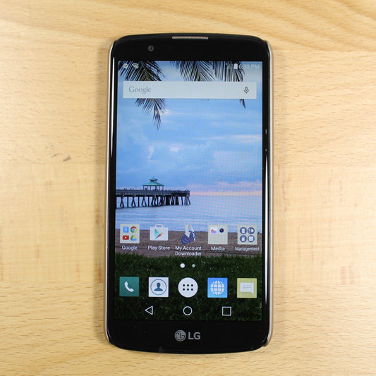 LG Premier LGL62VL TracFone 8GB Smartphone Gold Good #252