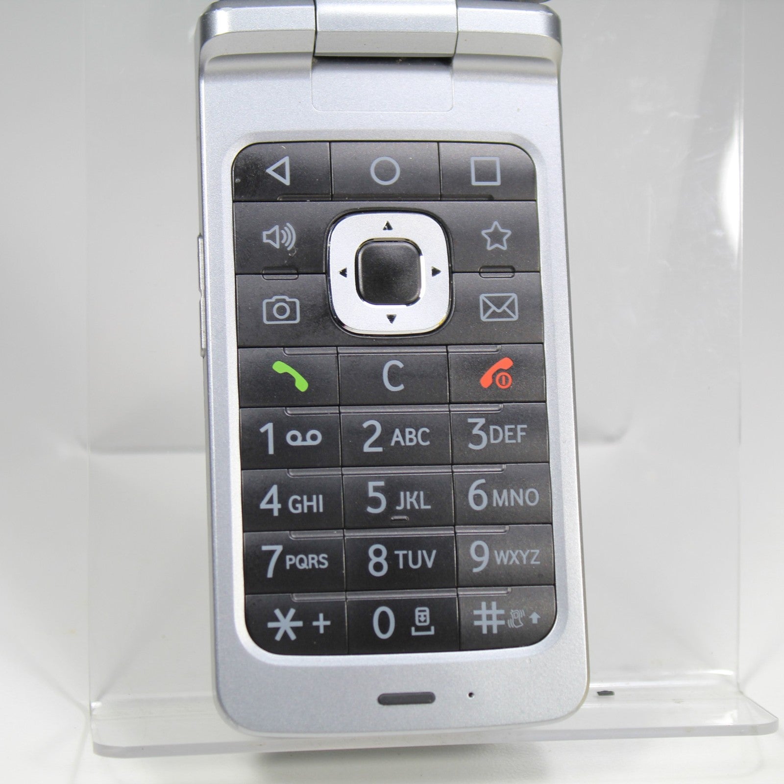 ZTE Cymbal-T Z353VL TracFone Flip Smartphone 4G LTE Black 8GB