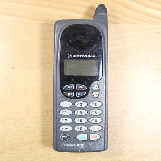 Vintage Motorola Bell Atlantic Nynex 34201wskea Black Cell Phone Untested #113