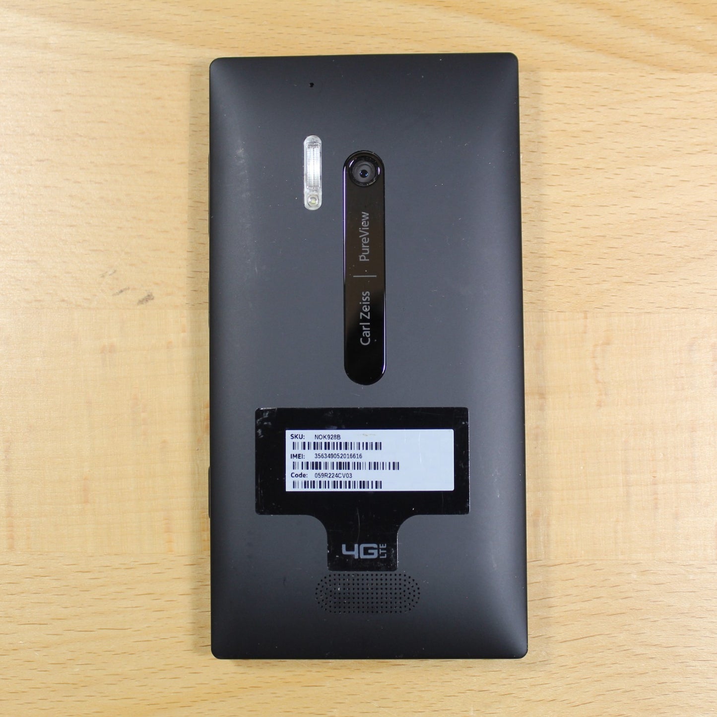 Nokia Lumia 928 verizon Black Smartphone Good #271